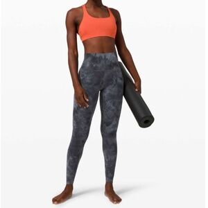 Lululemon Align Pant 28" *Diamond Dye Diamond Dye Pitch Grey Graphite Grey